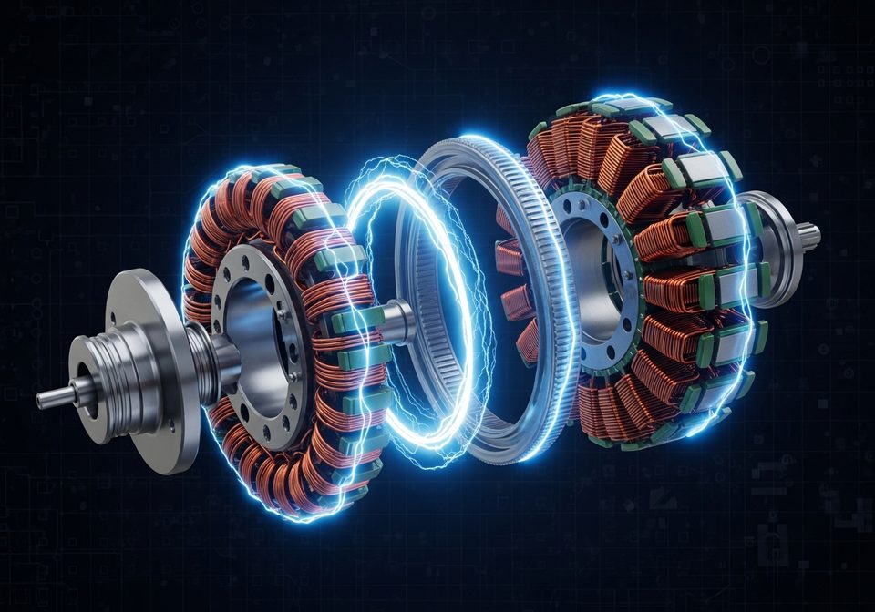 Componentes internos e motores elétricos